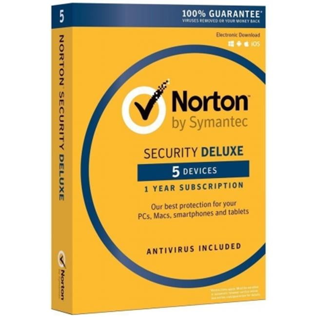 Symantec 21353874 Norton Security Deluxe 5 Devices by Symantec