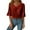 Red, variant on qucoqpe Blouses for Women Dressy Casual Tie Front Short Ruffle Sleeve Boho Tops Summer Fashion V Neck Loose Fit T-Shirt