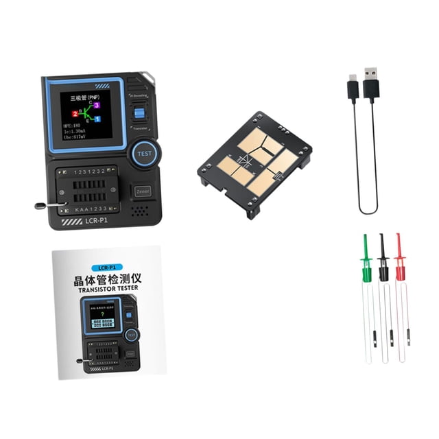 QualitChoice Transistors Measure Transistor Meter Handheld Utility Tool With Intelligent Automatic Identification Feature Diode NPN