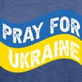 thumbnail image 3 of CafePress - Pray For Ukraine T Shirt - Womens Tri-blend T-Shirt, 3 of 4