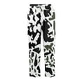 thumbnail image 6 of Kixjoy Baggy Sweatpants Men Camo Big and Tall Cargo Pants Winter Elastic Waist Drawstring Loose Sweatpants Athletic Warm Lightweight Pants for Men with Pockets, White XL, 6 of 8