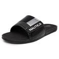 thumbnail image 1 of Sandalias Nautica Bower-Black/Silver-8 para hombre Athletic Slide, 1 of 7