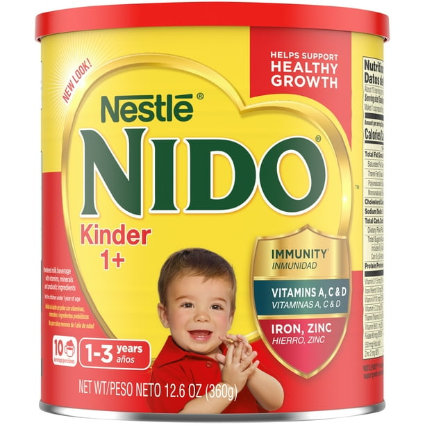 Nestle Nido Kinder 1 Toddler Milk Beverage 12 698 Oz Walmart Com Walmart Com