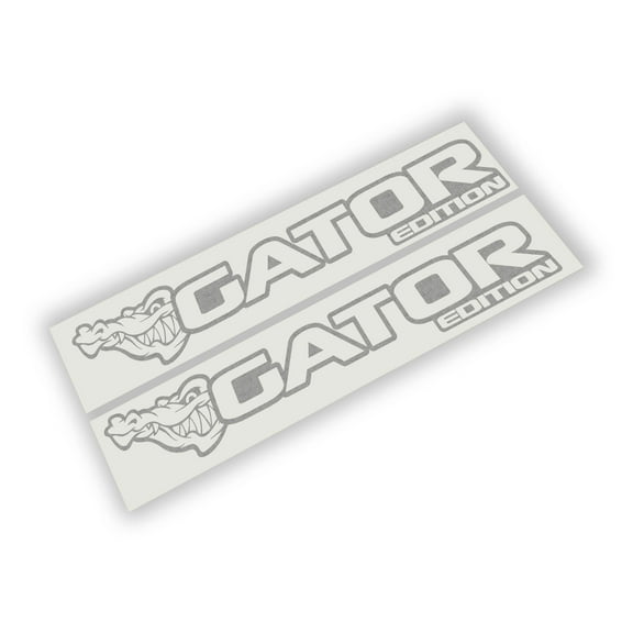 Collectible Decals Gator Green Edition Hood Decal Set