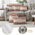 thumbnail image 6 of Orange Red Leaves Fall Outdoor Pillow Covers 20"x12" Set of 2,Waterproof Throw Pillow Covers for Patio Furniture,Autumn Botanical Thanksgiving Decorative Cushion Pillowcases for Garden Couch Sofa, 6 of 9