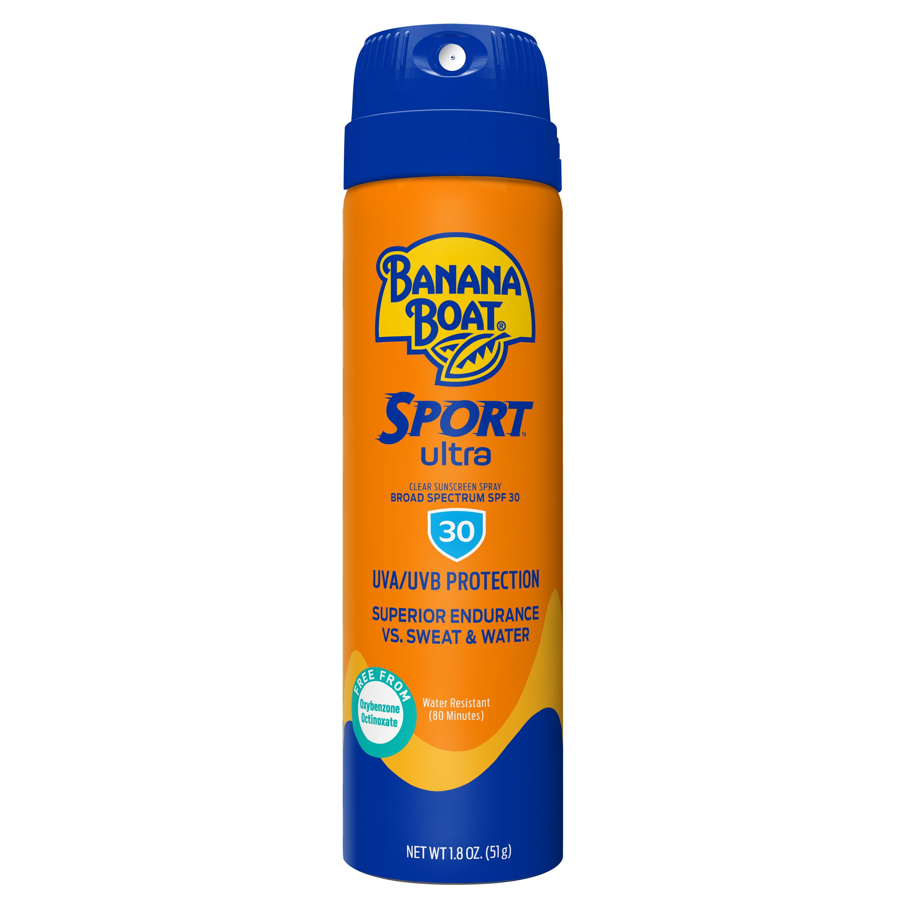 Banana Boat Sport Cool Zone Sunscreen Spray, SPF 30, 6 oz HSA/FSA