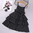thumbnail image 5 of NIEWTR Robe de Jeu pour Fillette, Imprimé d'Étoiles, Vêtements d'Été, Sans Manches, Robes pour Enfants, Robe Décontractée de Plage (Noir, 8-9 Ans), 5 of 5