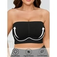 thumbnail image 7 of 2PCS [Comfortable Camisole] Comfortable Plus Size Seamless Camisole | Soft Breathable No-Pad Bralette with Strapless Design(1XL-5XL), 7 of 7