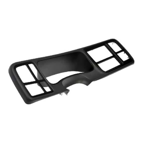 KarParts360 For Chevy Silverado 1500 2003 2004 2005 2006 Dashboard Instrument Bezel | Plastic Material | Black | Clip On Mounting Method | Replacement For 15804937
