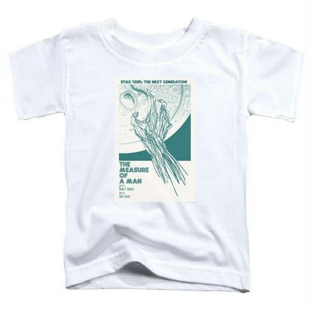 

Trevco CBS2051-TT-2 Star Trek & Tng Season 2 Episode 9 Short Sleeve Toddler Cotton T-Shirt White - Medium - 3 Toddler