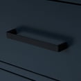 thumbnail image 6 of Ariel Hepburn 37 In. Right Offset Rectangle Sink Vanity With 0.75 In. Carrara White Countertop In Midnight Blue, 6 of 9