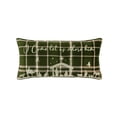 thumbnail image 4 of Lacourte Let Us Adore Him Decorative Pillow, 14″ x 28″, Green, 4 of 5