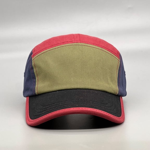 COCOpeaunt New Baseball Cap for Women and Men Summer Fashion Five-color Stitching Cap Boys Girls Casual Snapback Hat Hip Hop Hats