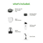 magic bullet Full-Size Blender Combo 48oz - Silver