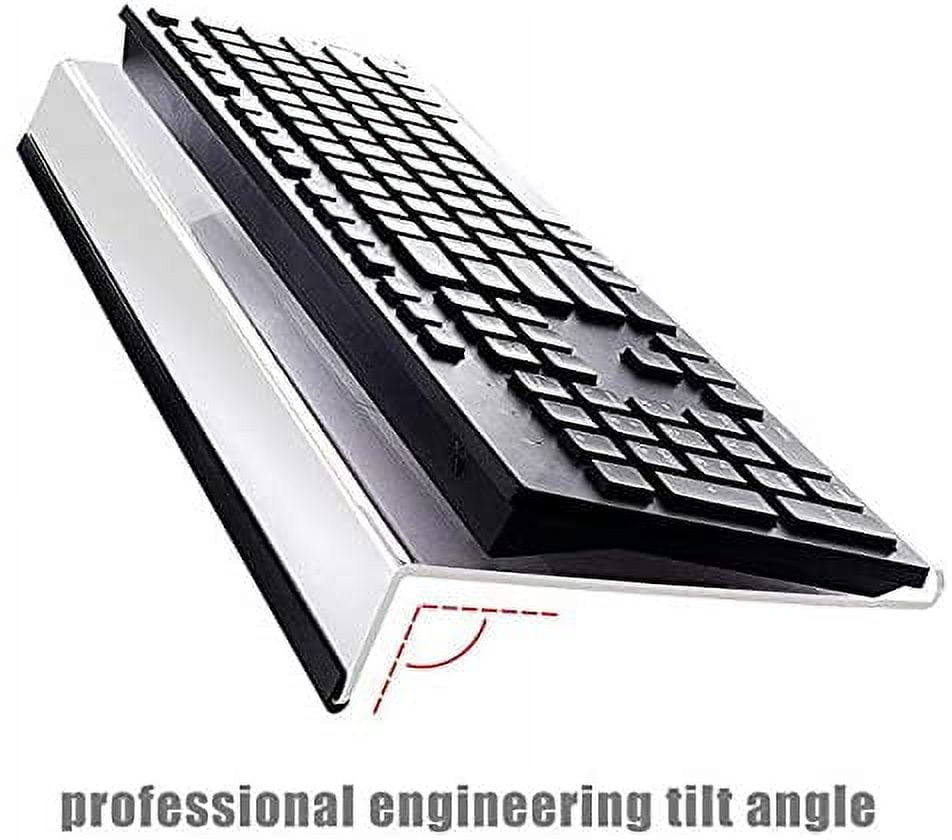 Keyboard Stand,Ergonomic Keyboard Riser,Clear Acrylic