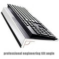 thumbnail image 3 of Computer Keyboard Stand-Clear Acrylic Keyboard Tray with Rubber Strip，Ticker Acrylic Keyboard Riser（Holder） for Easy Ergonomic Typing and Working at Home and Office(Upgrade with rubber strip), 3 of 7