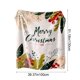 thumbnail image 3 of Manta de franela con estampado navideño, cómoda y suave, ideal para el sofá del dormitorio, decoración navideña, 130 x 100 cm., 3 of 7