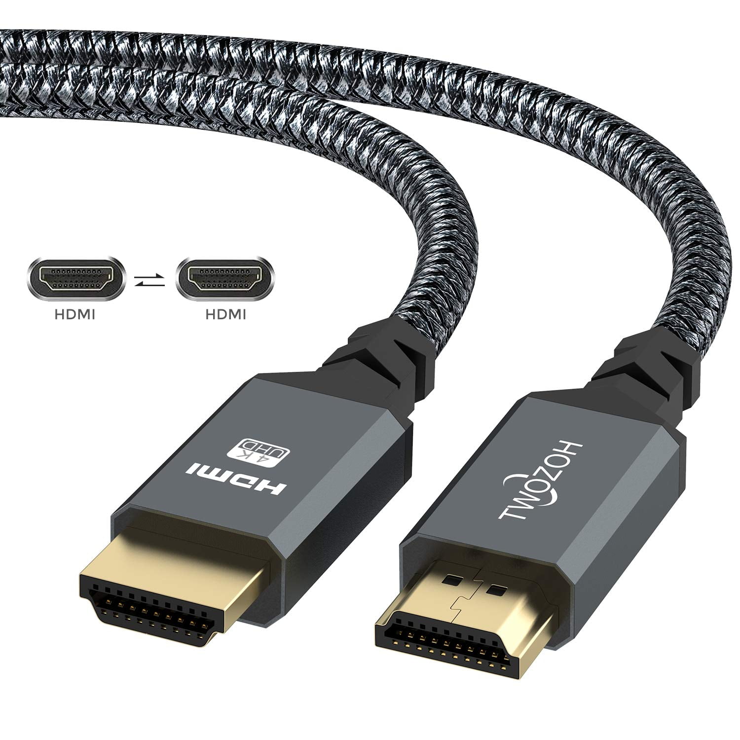 Twozoh 4k Hdmi Cable High Speed 60hz 18gbps Hdmi 2 0 Cable Braided Cord Hdmi Cable Compatible With Ps5 Ps3 Ps4 Pc Walmart Canada Twozoh 4k Hdmi Cable High Speed 60hz 18gbps Hdmi 2 0 Cable Braided Cord Hdmi Cable Compatible With Ps5 Ps3 Ps4 Pc Walmart Canada