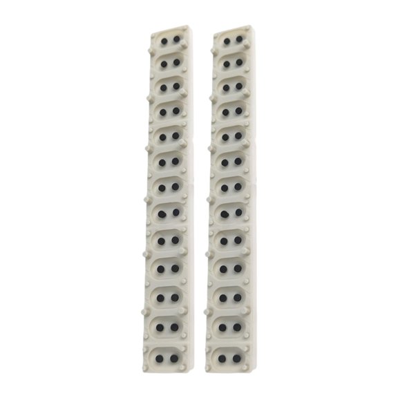 Botones de almohadillas de silicona, piezas de repuesto de accesorios para Piano electrónico, teclas de repuesto de Piano electrónico resistentes, rep estilo B