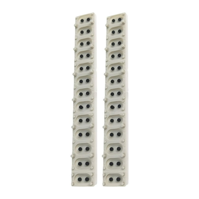 Almohadillas de silicona Botones Contactos de teclas Accesorios de piano electrónico de alto rebote estilo B