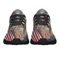 thumbnail image 5 of ChriStan Jesus We Will Serve The Lord American flag Shoes Sneakers Black Size 3.5, 5 of 7