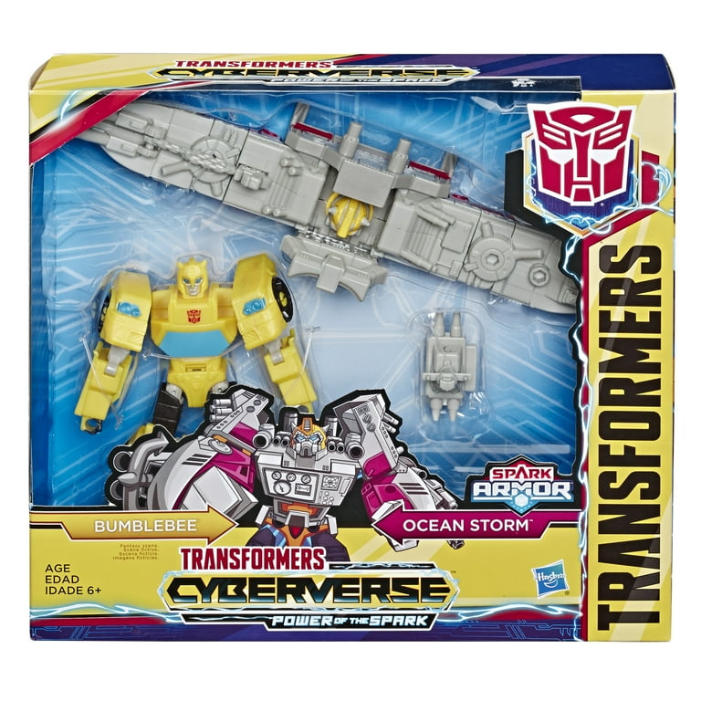 Transformers Toys Cyberverse Spark Armor Bumblebee Action Figure