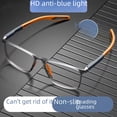 thumbnail image 1 of Gafas de lectura ultraligeras y cómodas para hombres y mujeres de mediana edad y mayores, gafas de lectura deportivas antideslizantes con protección contra la luz azul, 1 of 5