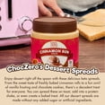 thumbnail image 3 of ChocZero Sugar Free Cinnamon Bun Spread, Keto, Low Carb, 12 oz Jar, 3 of 6