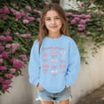 thumbnail image 7 of XXWXYD Children Personalized Sweatshirt All Season Long Sleeve Pullover Top Teen Boys Girls Casual Cozy Fleece Loungewear Comfortable Everyday Street Fashion, 7 of 7