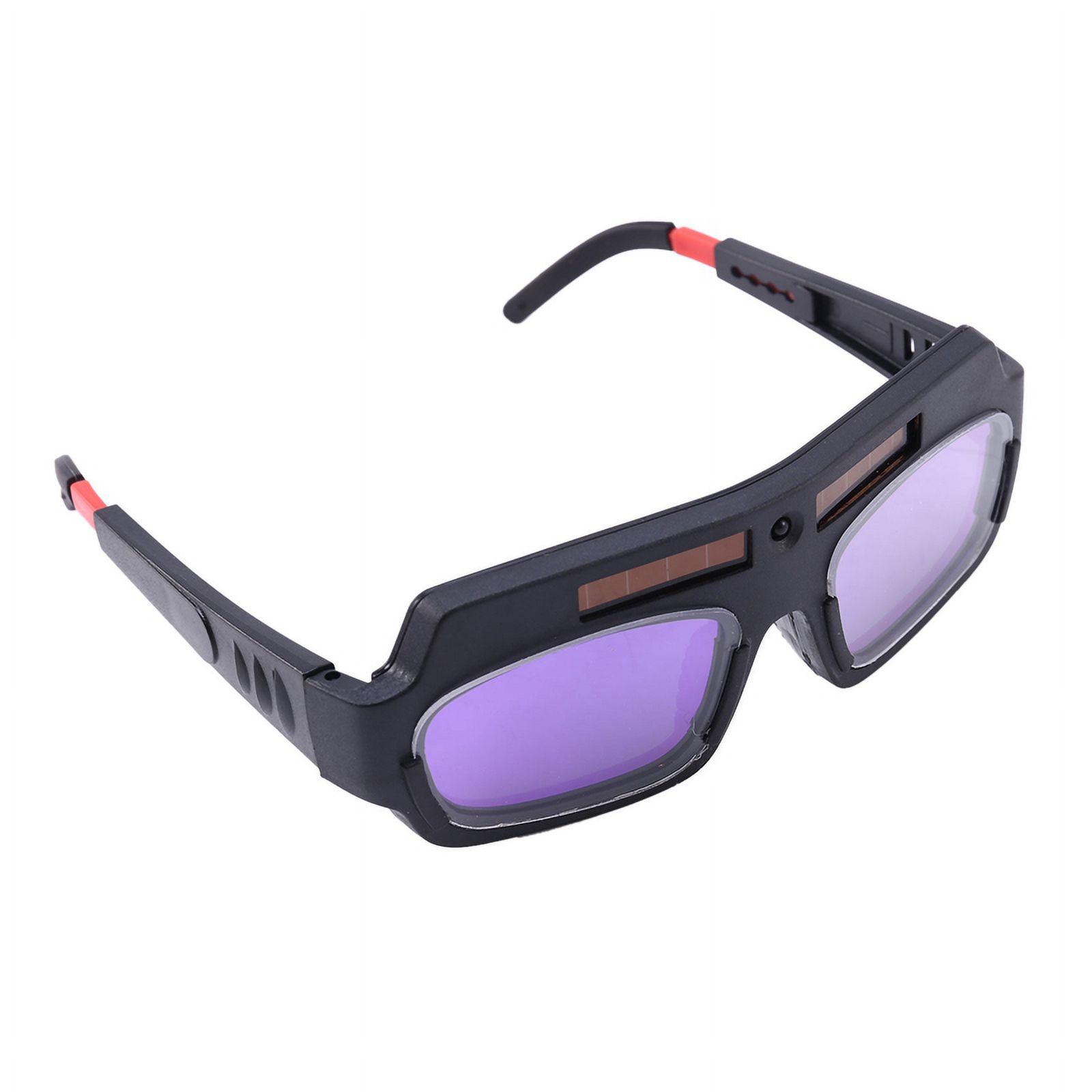 5pc Solar Powered Auto Darkening Welding Mask Helmet Goggles Welder Glasses Arc Anti-shock Lens For Eye Protection
