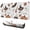 Halloween Ghosts Pumpkins, variant on Long Mouse Pads for Desk,Halloween Ghosts with Boo Desk Mats on Top Of Desks, Desk Mouse Pad Extra Large with 3mm Non-Slip Base and Stitched Edge for Gaming,Office,Work,Home 31.5x11.8in