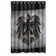 thumbnail image 1 of Cortina de ducha ABPHQTO Bandera de Alemania Impermeable 120x180 cm, 1 of 2