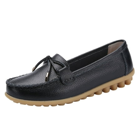 

GNEIKDEING Womens Breathable Lace Up Shoes Flats Casual Shoes Gift on Clearance