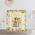 thumbnail image 6 of Highland Cow Blanket Cute Farm Cow Animal Blanket Flannel Throw Blanket Cozy Family Blankets Sunflower Blankets Gifts for Women Men Girls, 6 of 6