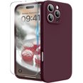 thumbnail image 1 of for iPhone 16 Pro Max Case, Liquid Silicone Case with Camera Protection Soft Gel Rubber Cover with Microfiber Lining Shockproof Protective Phone Case for iPhone 16 Pro Max 6.9", Light Brown, 1 of 5