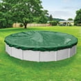 thumbnail image 3 of Extra Heavy-Duty 20-Year Green Winter Cover for Round Above Ground Swimming Pools, 3 of 5