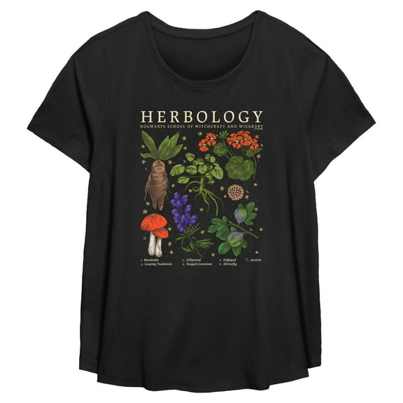 Womens Harry Potter Hogwarts Herbology T Shirt