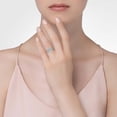 thumbnail image 5 of YYKihy Border E Commerce Supply Fashion With Women's Ring Inlaid Horse Eye Large Zircon Ring, 5 of 6