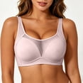 thumbnail image 7 of Bras for Women No Underwire Baeitkot Women's Plus Size Shaping Bra Wireless Gathered Thin and Comfortable Sagging Bra, 7 of 7