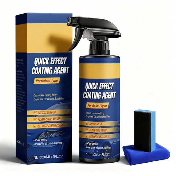 Nano Quick Coat Restore - Quick Effect Coating Agent for Car, Car Coating Spray for Shine & Protection 4.23 Fl Oz (1 PC)