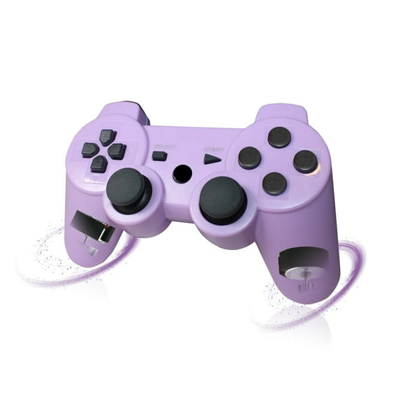 Control Inalámbrico recargable compatible Con Ps3 Lila 