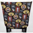 thumbnail image 3 of Morning Coffee Dining Room Chair Back Covers or Seat Covers by Penny's Needful Things (Chair Back Cover Only) (18 W x 15 H CHAIR BACK), 3 of 4