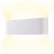 thumbnail image 1 of Lámpara de pared moderna blanca, lámpara de maquillaje de interior, lámpara de maquillaje LED superior e inferior, utilizada para iluminación de pared de baño, 1 of 7