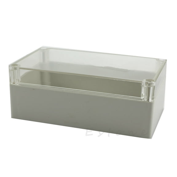 DIY Junction Box Power Enclosure Box for w/Clear Cover Electronic Project Instrument for Case Waterproof Plastic for Pro