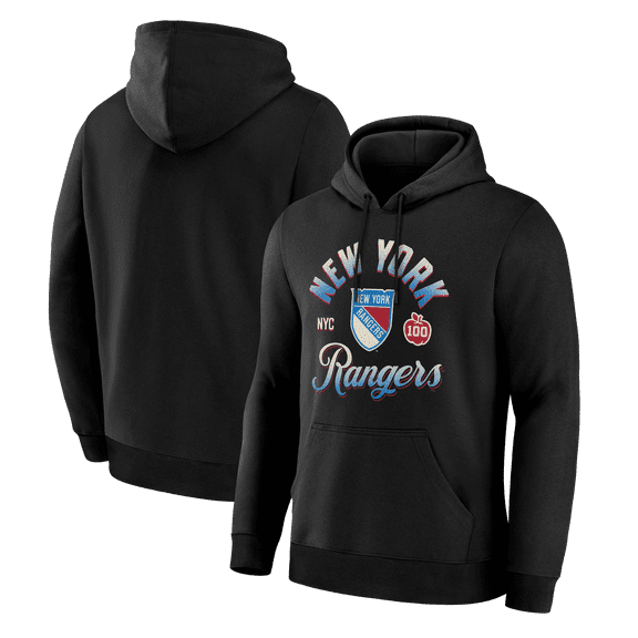 Men's Fanatics Black New York Rangers Legacy Hoodie