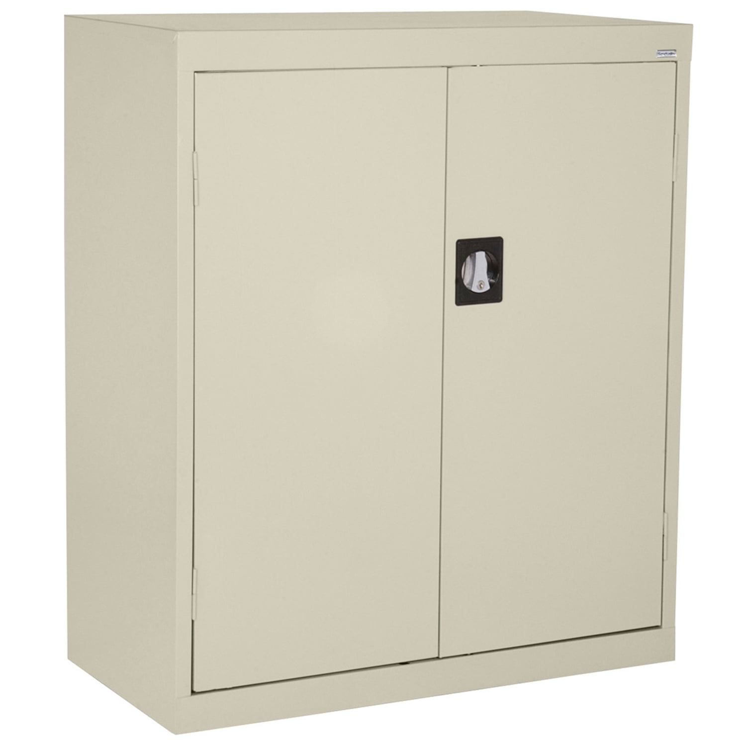 Sandusky Elite Series Heavy-Duty Welded Steel Garage Storage Cabinet, Putty