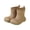 Khaki, variant on Luogg Kids Rain Boots For Boys Lightweight Mid Calf Rubber Boots Comfortable Soft Sole Casual Outdoor Footwear For Toddler And Youth Waterproof Snow Boots for Boys Size 6 Size 5-5.5 Years