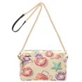thumbnail image 2 of FORMRS Women Crossbody Purse with Chain Strap Vegan Leather Shoulder Handbag, Beach Toys Pattern, 2 of 7