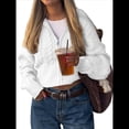 thumbnail image 3 of Sudaderas con Cremallera para Mujer, Conjuntos Casuales, Cárdigan, Ropa de Abrigo, Chaquetas de Invierno de Moda, Abrigos. L, 3 of 8