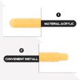thumbnail image 3 of BRIGHTFUFU 20Ud Puntas De De Pintura Amarillo Para Pintura Reparación Y Marcas Detalladas, 3 of 6